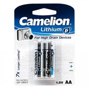 Батарейки Camelion AA FR6-BP2 - Lithium - Комплект-2шт.