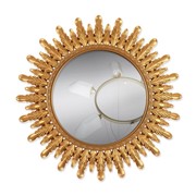 Зеркало настенное 'Яро', d зеркальной поверхности 17,1 см, цвет золотистый