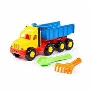 Самосвал + совок и грабельки фото