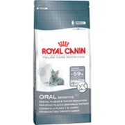 Oral Sensitive 30 Royal Canin корм с двойным действием (гигиена и профилактика заболеваний полости р фото