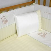 Детский постельный комплект Veres "Сute Panda cream" 7 единиц