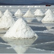 Соль таблетированная - это пищевая поваренная соль высокого качества. фотография