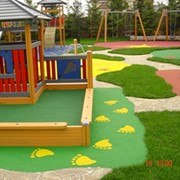 Искусственная трава для детских площадок