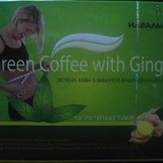 Зелёный кофе с имбирем green coffee with ginger фото