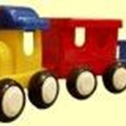 Автотранспортная игрушка Паровозик Детский сад Форма фото