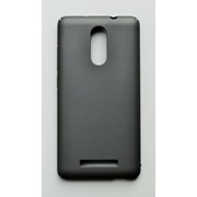 Чехол на Xiaomi Redmi Note 3 / Redmi Note 3 Pro PC Soft Touch матовый Пластик Серый фотография