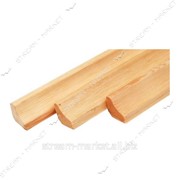 Штапик деревянный L=1, 9 метр (цена за 100шт) №404942