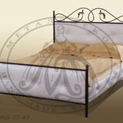 Кровать Амели 140х200 2 сп + мягкие бока