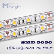 Светодиодная лента SMD5050 60LED IP67 (ПВХ трубка)