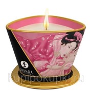 Массажная свеча Shunga Rose Petals/ Роза, 170 мл фотография