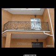 Кованый балкон Модель 20010 фото