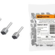 Наконечник штыревой втулочный изолированный (двойной) НШвИ (2) 4,0х12 серый (100 шт) TDM ELECTRIC SQ0521-0010 Наконечник фото
