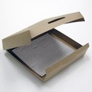 Коробка для пиццы (18см) с подложкой и откидной крышкой, картонная, Pactiv, DP1969 фото
