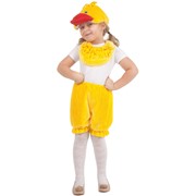 Карнавальный костюм для детей Волшебный мир Утенок с манишкой детский, 104-134 см фотография