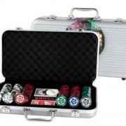 Покерный набор "Техасский холдем" Silver Case