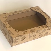 Крой коробочный для печенья фотография