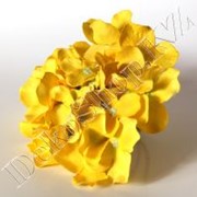 Цветы искусственные “Соцветие гортензии“, цвет Желтый фотография