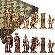 Шахматы "Греко-Романский период" 28x28x1.8;H=5.4 см. арт.MP-S-3-C-28-B