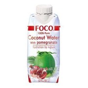 Кокосовая вода с соком граната FOCO 330мл