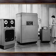 Картина Вычислительная машина "UNIVAC" (Universal Automatic Computer)- один из первых компьютеров,, Неизвестен
