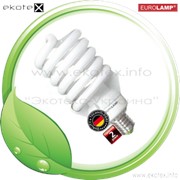Энергосберегающая лампа T5 Spiral 80W 6500K E27 фото