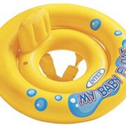 Круг для плавания “My Baby Float“ с сиденьем и спинкой 67см Intex 59574 фото