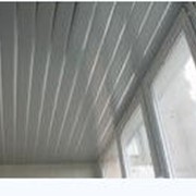 Потолок реечный алюминиевый БЕЛЫЙ 84мм, закрытого типа фото