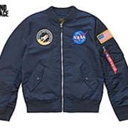 Куртка Alpha Industries L-2B NASA Replica Blue фото