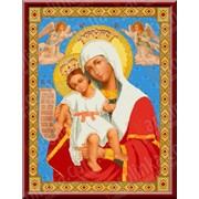 Набор для вышивания Икона Божьей Матери Достойно Есть КТК - 3054 фотография