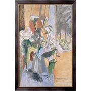 Картина Букет цветов на веранде, Матисс, Анри фотография