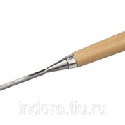 Стамеска-долото ЗУБР ЭКСПЕРТ с деревянной ручкой, хромованадиевая, 8мм фото