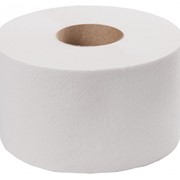 Туалетная бумага в рулонах, 190м, белая, арт. 210115 фото
