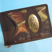 Бумажник Browning BGT 1037 с зажимом для денег камуфляж кожа/полиэстер фото