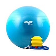 Мяч гимнастический Starfit GB-102 с насосом 85 см антивзрыв, синий фотография