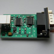 Плата конвертора сигналов USB-RS232 FTU02