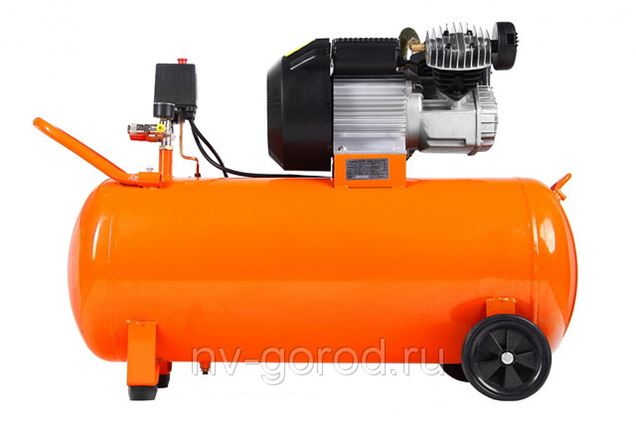 Компрессор WESTER W 100-220 OLC 2200Вт 400л/мин 8Бар ресивер 100л ...
