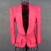 Женский пиджак, ярко-розовый, купить, цена фото