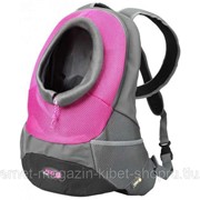 Рюкзак для переноски собак Crazy Paws Maria, розовый EBI фотография