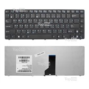 Клавиатура для ноутбука Asus UL30, K42, N82JV-X8EJ, U31, U31J, U31Jg, U35, U41 BLACK FRAME Black TOP-75959 фото