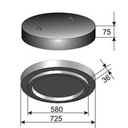 Крышка люка ремонтная фото