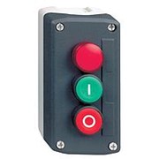 Пост кнопочный IP65 230В (1НО-зел. + 1НЗ-красн. + лампа-бел.)