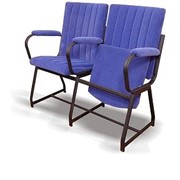 Театральные кресла Серия “ Реал-Универсал“ отвечают ГОСТУ 16854- 91. При изготовленные кресел используется пенополиуретан эластичный на основе простых полиэфиров. фото