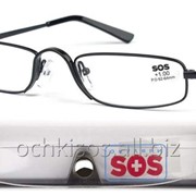 Очки для чтения SOS унисекс модель P 003 Black фото