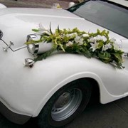 Ооформление свадебного автомобиля, свадебный декор с Киева фото