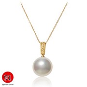 Подвески Жемчуг Южных морей,750 проба,бриллианты фото