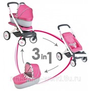 Коляска Smoby Maxi-Cosi Quinny 3 в 1 со съемной люлькой фото