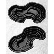 Декоративный пруд №6, черный (Polimerlist), 640л фото