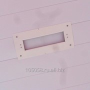 Металлическая реечная панель для потолков навесов и фасадов зданий на АЗС фото