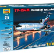 Сборная модель Zvezda 7004 Самолет “Ту-154м“ фотография