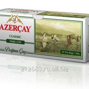 Чай фасованный Азерчай Classic Зелёный 25п. фото